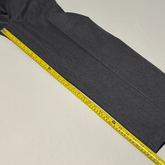 Perry Ellis Portfolio Dress Pants 38x30 Heather Gray Pleated Cuffed Classic Fit - Picture 11 of 11